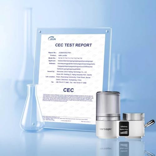 Vortopt T9-CTO Faucet Water Filter for Kitchen Sink, with Smart LED Display - Image 5
