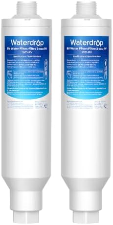 Waterdrop RV Inline Water Filter, Garden Hose and Camper Water Filter by Waterdrop