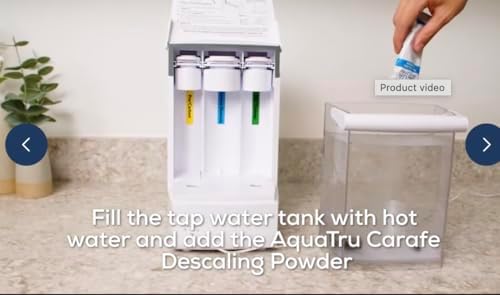 AQUA TRU Descaling Kit for Carafe Models - Removes Mineral Build Up to Ensure Optimal Performance - Image 3