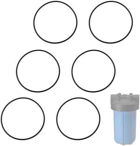 151122 O-Rings for Pentair Pentek Big Blue Water Filters(6 Pack) by HOME