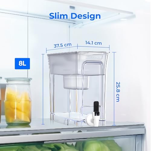 Waterdrop WFD-40W-L Water Filter Dispenser, 35-Cup Large Capacity, White - Image 3