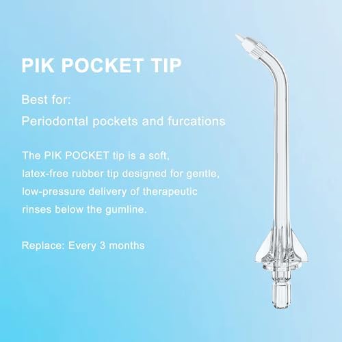 Replacement Head Compatible with AquaSonic Aqua Flosser,4 Periodontal Tips - Image 6