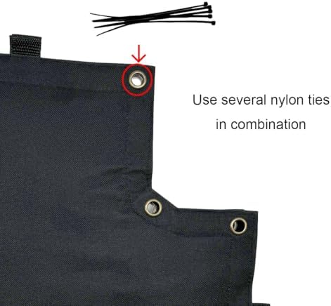 Backflow Insulation Pouch - Pressure Vacuum Breaker Cover (Black) - Image 6