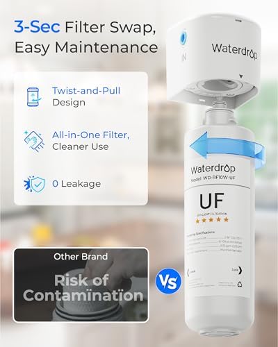 Waterdrop RF10W-UF Water Filter Replacement for Waterdrop 10UAW-UF/10UBW-UF - Image 5