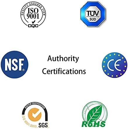 ESHIONG NSF Certified 3/8" O.D. Push to Connect Fittings for RO (Reverse Osmosis) Water Filter 30 pcs+30 feet 3/8" Water tubing. - Image 5
