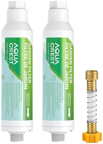 AQUA CREST Garden Hose Water Filter for Plants, NSF/ANSI Certified by AQUACREST