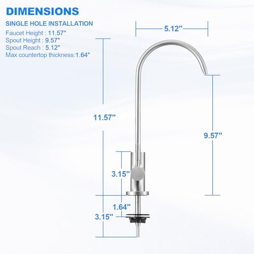 Under Sink Water Filter Kit - Reduce Chlorine for Drinking and Skin Care - Image 6