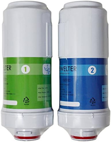 Replacement Filters for Crewelter 9 Alkaline Water Ionizer Set of 2 Filters by Unknown
