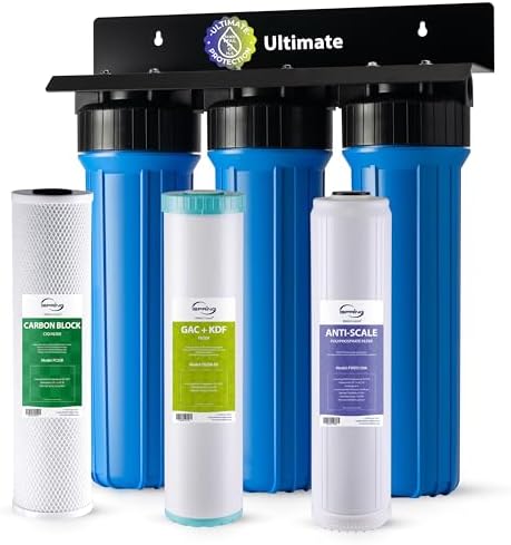 iSpring WGB32B-KDS Ultimate Protection Whole House Water Filter System by iSpring