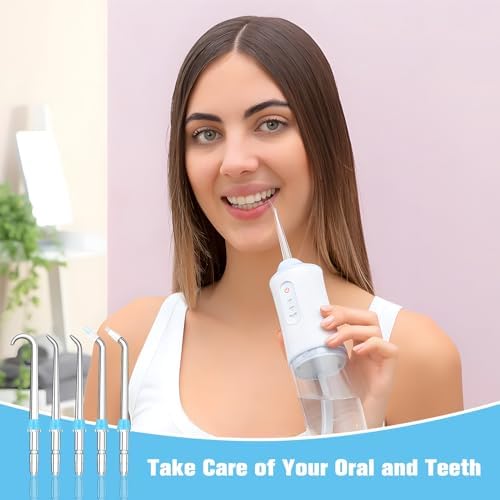 Replacement Tips for Waterpik Water Flosser,Replacement Classic Jet Tips Compatible with Waterpik Oral Irrigator,Replacement Brush Heads for Water pik,8 Pcs Replacement Parts for Water pik - Image 7