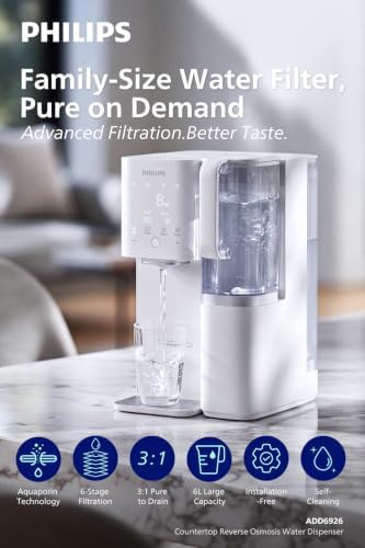 PHILIPS Countertop Reverse Osmosis Water Filter, No Installation - Image 2