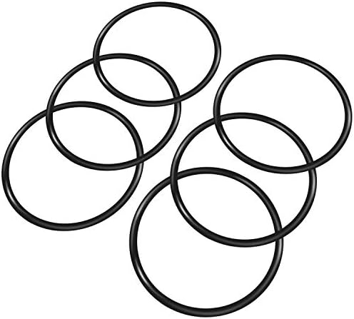 O-Rings for GE TM 2.5 Inch Water Filters Compatible with GXWH20F/ GXRM10/ GX1S01R (6 PCS) by Mejiao