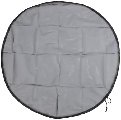 Chrees 4pcs Rain Drum Mesh Cover Tear with Drawstring for Water Bucket Netting Screen 37.4 Inches for Lawns and Porch - Image 5