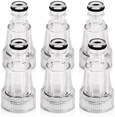 6 Pack Water Inlet Filter Connector Compatible with DEWALT Washers by Yuroochii