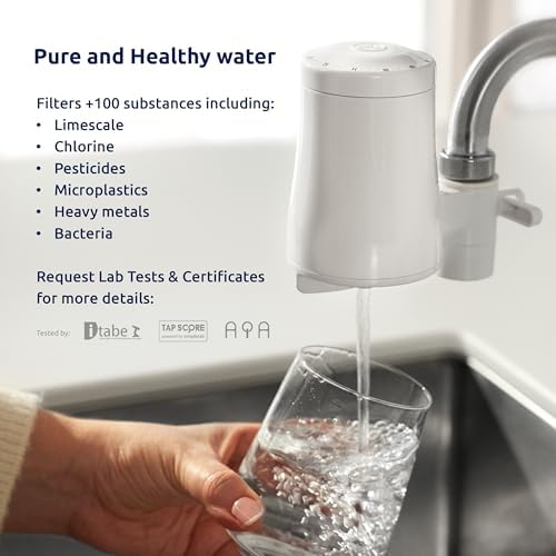 Tappwater EcoPro Bundle - Faucet Water Filter, 5 Stage Nanotechnology Water Filtration System, 2 x Tap Water Filter, Filters 100+ substances incl Chlorine, Limescale and Bad Taste - Image 5