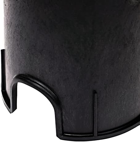 NDS 107BC 6 in. Valve Box and Cover, 9 in. Height, ICV Lettering, Black Box, Green Overlapping Cover, Black/Green - Image 6