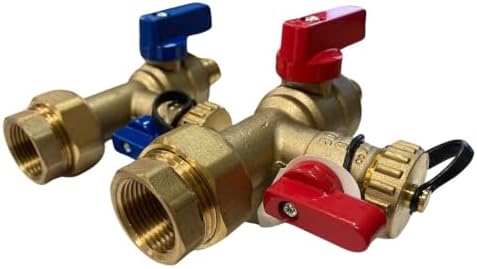 Rheem 3/4 in. PEX B Tankless Water Heater Isolation Service Valve Threaded 3/4" Service Install Valve for Rinnai, Takagi, EcoSmart - Image 6