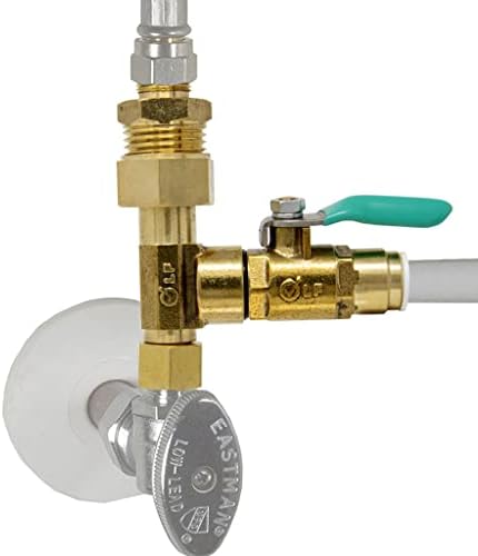 Metpure Ice Maker Fridge Installation Kit - 3/8" Fittings with 3/8" OD 25 Feet White Tubing for Potable Drinking Water - Image 6