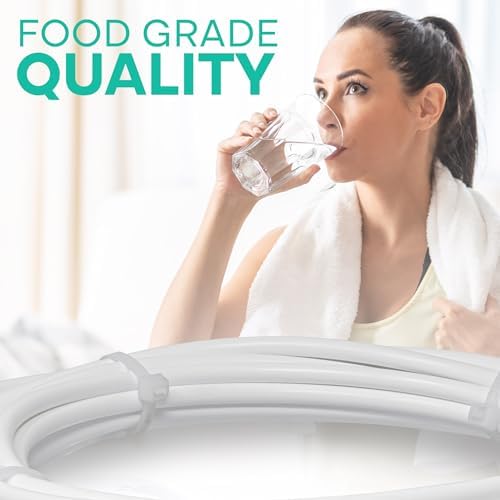 Metpure 3/8" OD LLDPE RO Tubing, 25 ft, White - Image 5