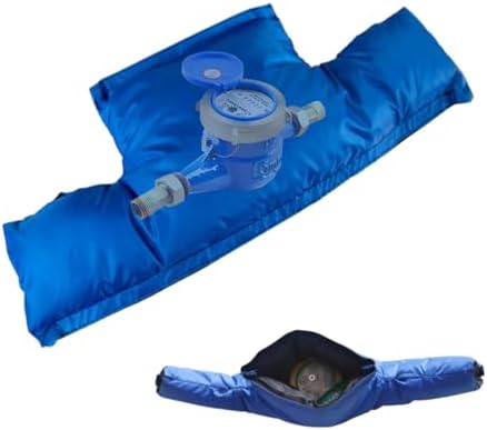 balacoo Water Meter Insulation Cover Outdoor Pipe Cover for Freeze Protection Waterproof Winter Weather Protection for Indoor and Outdoor Water Meters 21.25 X 8.26 X 2.36 in Easy Installation by balacoo