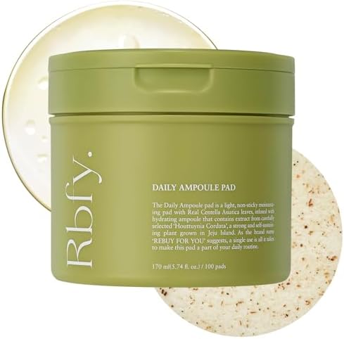 Rbfy. Daily Ampoule Toner Pads (100 Pads) with Centella Asiatica by Rbfy
