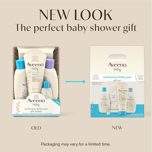 Aveeno Baby Welcome Little One Gift Set, Baby Essentials Items, 7.2 Ounce (Pack of 20) - Image 2