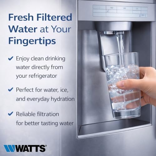 Watts M-2 Maytag Refrigerator Water Filter Replacement Cartridge - Compatible with UKF8001, 6-Month/300 Gallon Life, Reduces Lead, Chlorine, Odor, VOCs, NSF Certified - Image 7
