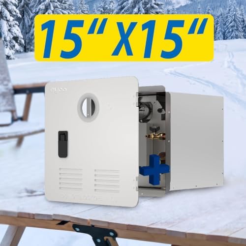 Eyoo 15 x 15 Inches RV Water Heater White Door. ONLY Door kit for Eyoo RV water heaters - Image 6