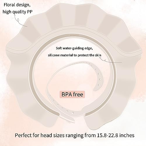KOMIDK Baby Kids Shower Cap Shampoo Bath Bathing Hat - Image 4