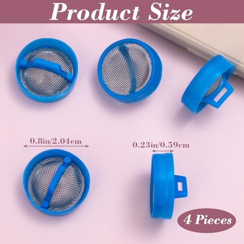4pcs Water Inlet Valve Filter for Washer, Washing Machine Water Filter Screen, Washer Part Replacement Repair Kit for Haier Automatic Washing Machine - Image 3
