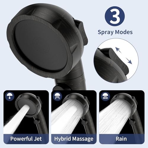 HANLIAN On/Off High Pressure Handheld Shower Head for RV Camper - Image 4