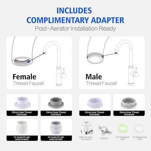 SUMERAIN Lead-Reducing Water Filter for Sink Faucet - Image 5
