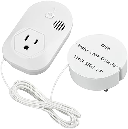 Ortis Water Alarm Leak Detector, 95 dB Loud Alarm, Prevent Serious Floods and Water Damage by SafeEfficientToolSwitches