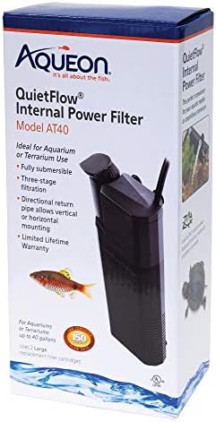 Aqueon Quietflow Internal Power Filter,Black by Aqueon