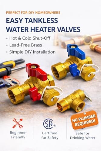 Tankless Water Heater Valve Kit, Cert: cUPC, NSF/ANSI ASME PRV - Image 3