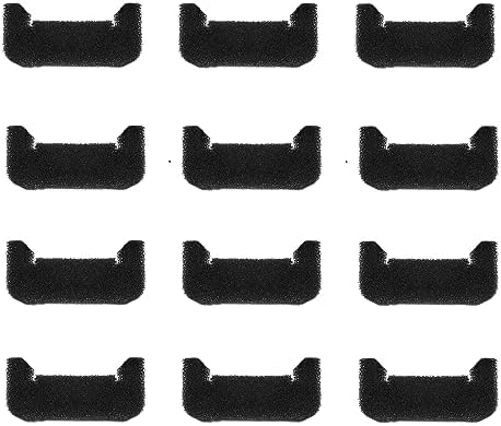 8/12 Pack Foam Filters for Cat Water Fountain, Cirfifth Sponge Cat Fountain Filters, Pet Fountain Filter Replacement (12 Pack) by Cirfifth