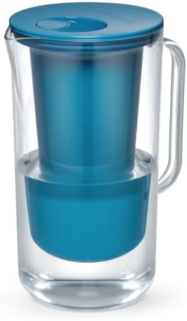 LifeStraw Home Essential BPA-Free Water Filter Pitcher, 10-Cup, Sea Blue by Unknown