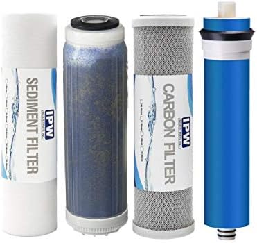 Replacement Water Filter Set for 4 Stage Reef-Aquarium System 75 GPD by Isopure_WaterIPWINDUSTRIES