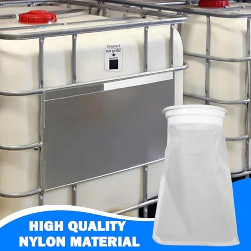 3PCS IBC Tote Filter, 100 Fine Mesh Rain Barrel Filter, Washable Nylon Rain Barrel Screen for Water Tank Cover, Tote Tank Lid Breath Cover, Decoración del hogar - Image 4