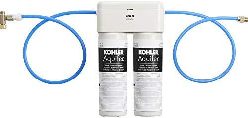 KOHLER 77686-NA Aquifer Double Cartridge Water Filtration System by Unknown