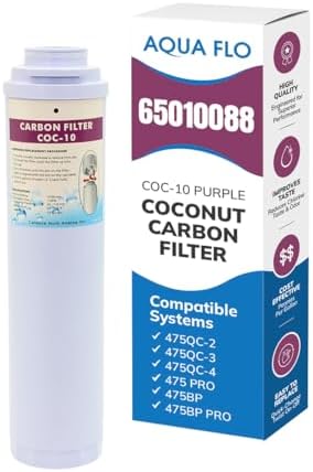 Aqua Flo COC-10 Purple Activated Carbon Filter Cartridge 65010088 by ESPWater