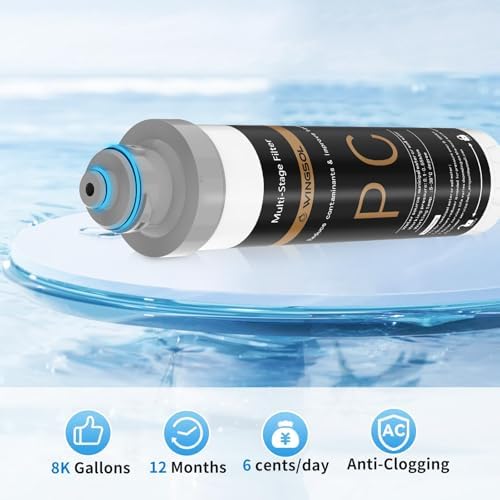 WINGSOL Replacement Filter Cartridge for Under Sink Water Filter Compatibel with: WS-QC-001, WS-QC-001 (F), WS-QC-001 (FY), WS-QC-001 (FB), 1 Pack - Image 6