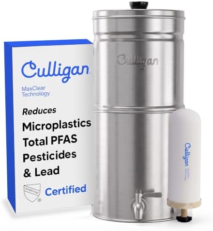 Culligan MaxClear Gravity Water Filter System - Microplastics, Lead & PFAS by CulliganWater