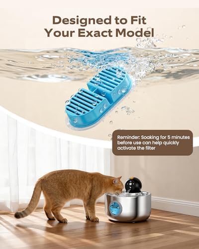 Cat Fountain Filter Replacement: Wireless Pet Water Fountain Filter - Image 4
