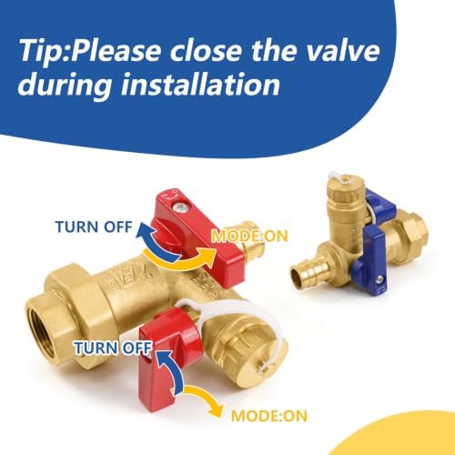 10Set GUOFIS Tankless Water Heater Service Valve Kit,FIPx PEX-A(TOOL054-10) - Image 6
