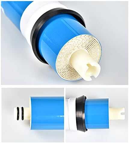 Huining 75GPD RO Membrane 1812/2012 Residential Reverse Osmosis Membrane Water Filter Cartrige Replacement for Home Drinking Water Filtration System Household Under Sink Water Purifier - Image 5