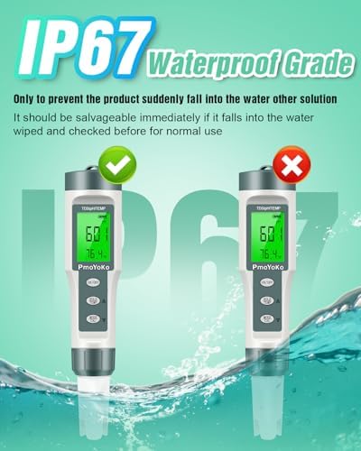 pH Meter, 3-in-1 TDS Meter Digital Water Tester with 0.01 High Precision - Image 2