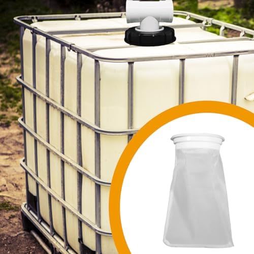 IBC Tote Filter 3Pcs 5.3" x 200mm IBC Lid Filter 200 Mesh Rain Barrel Filter Nylon Washable Reusable Replacement Rain Water Filter - Image 5