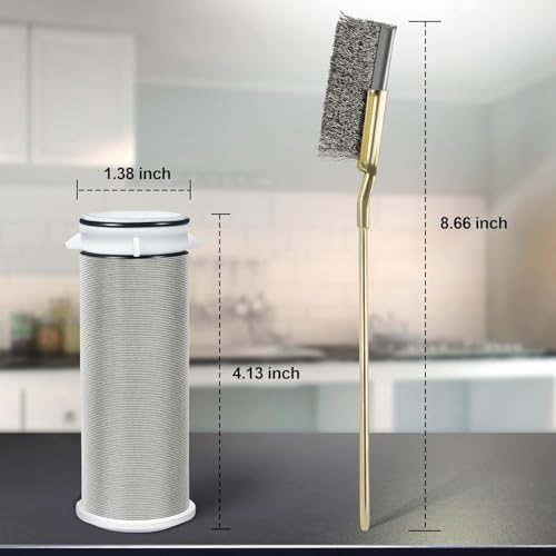 Enhon 2 Pieces 50μm Spin Down Sediment Filters Replacement Cartridges - Image 4