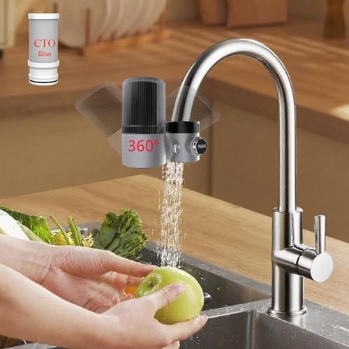 Vortopt Water Purifier for Sink, Faucet Water Filter for Kitchen Sink by Vortopt
